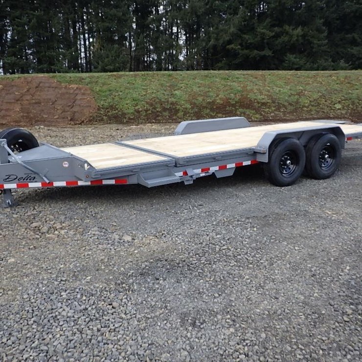 2026 Delta 7'x20' T/A Tilt Deck Trailer