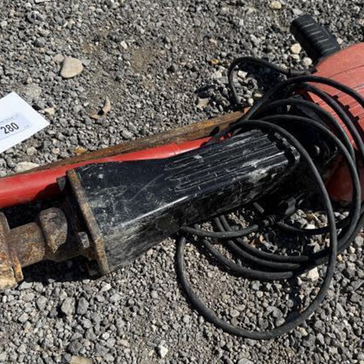 #280 • Bauer Electric Jack Hammer w/ Chisel &