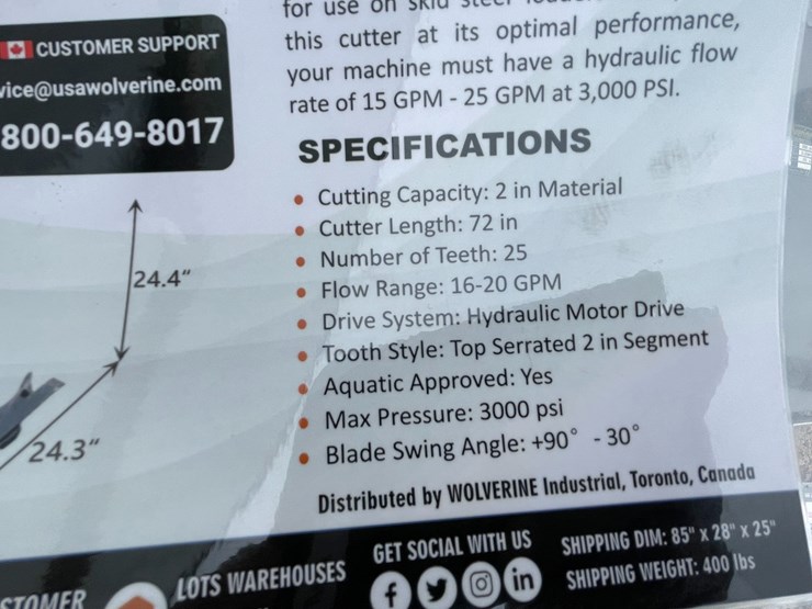 #4374-•-unused-2026-wolverine-sickle-bar-mower-attachment-image-5