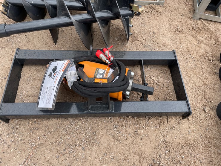 #4355-•-unused-2026-wolverine-skid-steer-auger-drive-and-bit-attachment-image-12