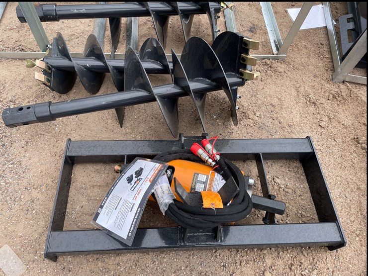#4355-•-unused-2026-wolverine-skid-steer-auger-drive-and-bit-attachment-image-6