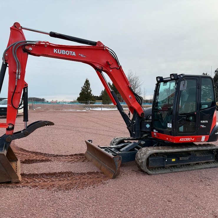 KUBOTA KX080-4