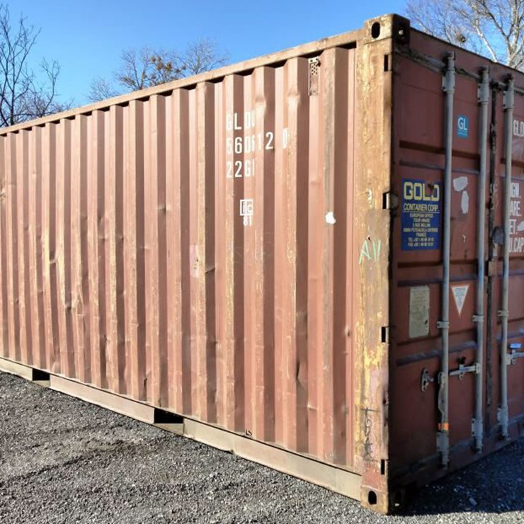 #78 • 20' Conex/ Container - Red - USED
