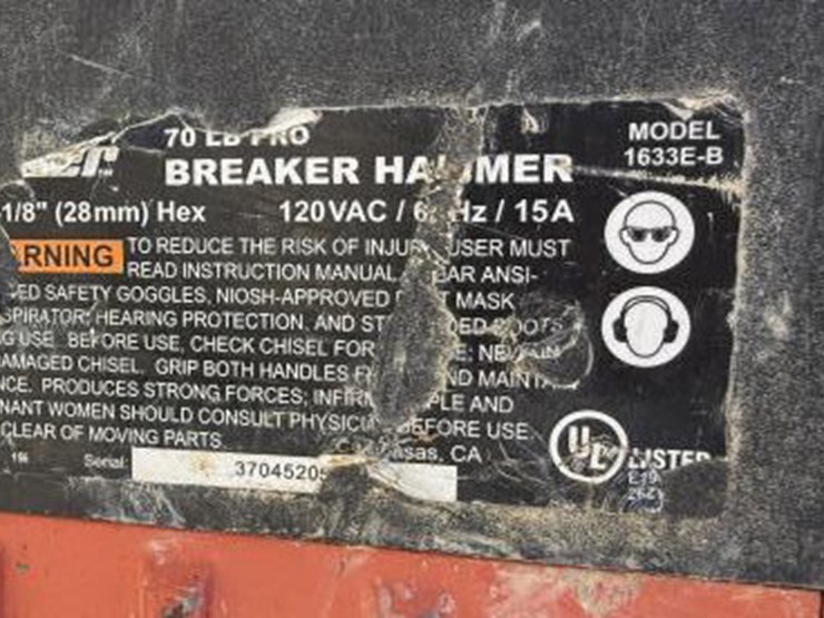 #280-•-bauer-electric-jack-hammer-w/-chisel-&-image-3