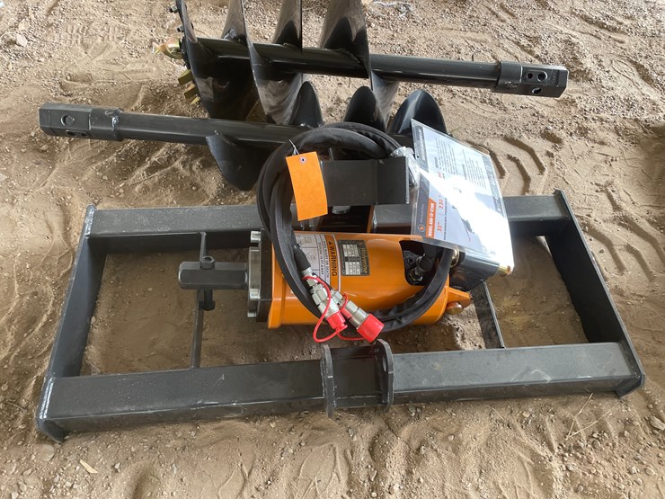 #4359-•-unused-2026-wolverine-skid-steer-auger-drive-and-bit-attachment-image-13