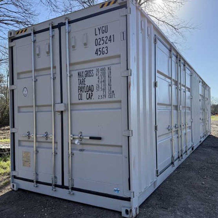 #42 • 40' High Cube One Trip Conex/Shipping Container