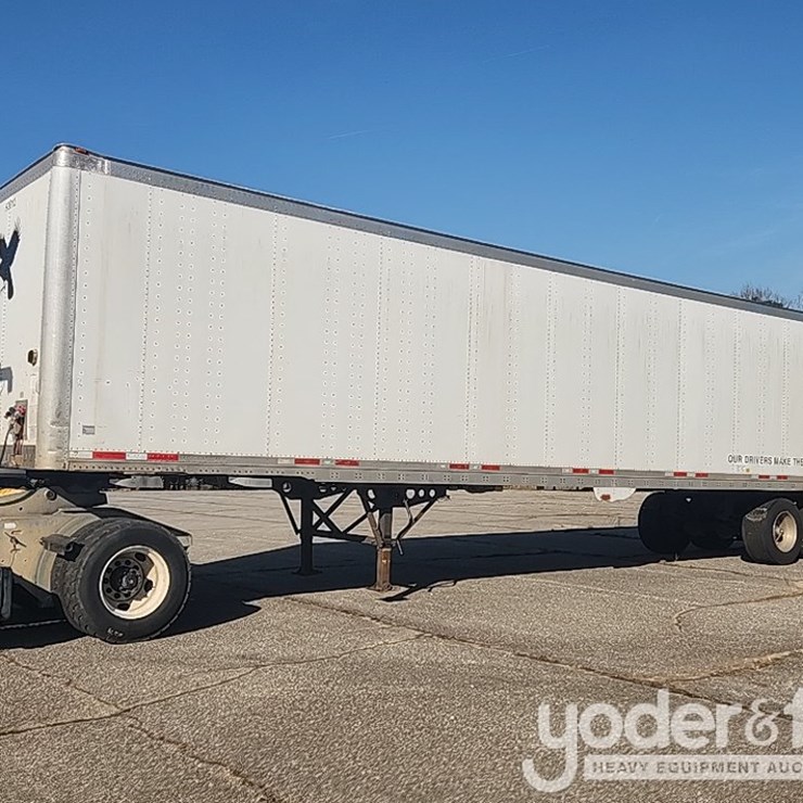 2012 Wabash 42' Tandem Axle Dry Van Trailer, 68,000lb GVWR
