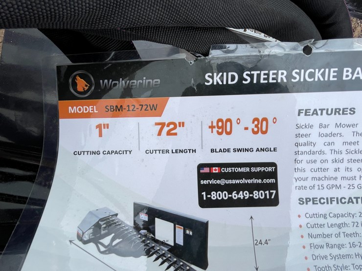 #4374-•-unused-2026-wolverine-sickle-bar-mower-attachment-image-2