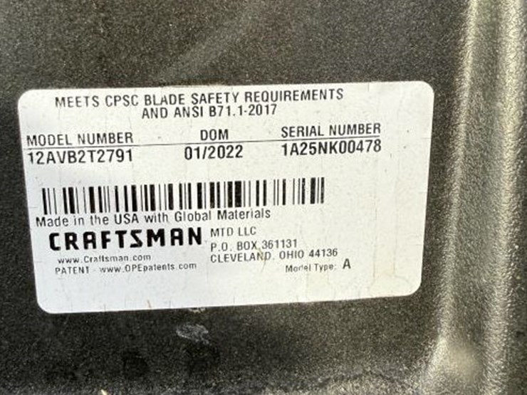 #81-•-craftsman-m215-140cc-fwd-self-propelled-mower-image-5