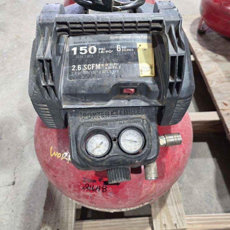 PORTER CABLE AIR COMPRESSOR
