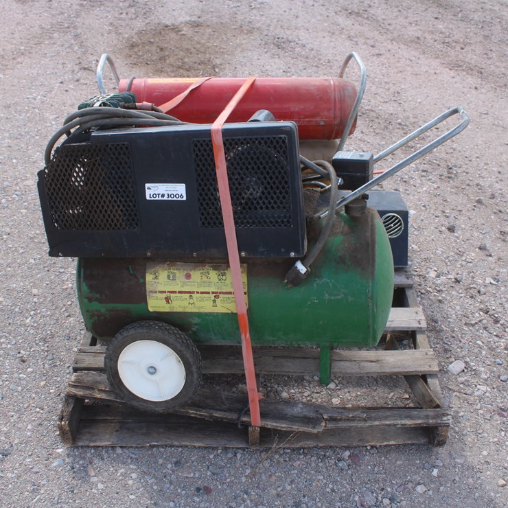 #3006 • Air Compressor And Heater