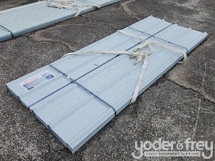 unused-white-metal-roof-panels-8'-x-3'-(70-of)-image-1