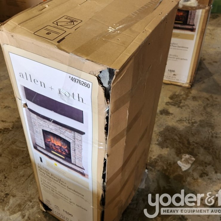 Allen and Roth Electric Fireplace