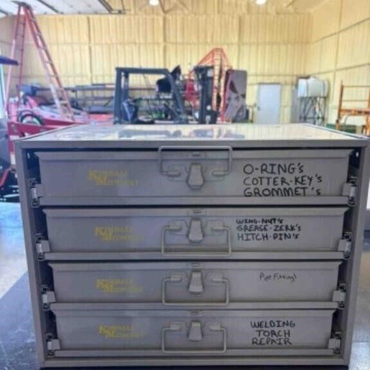 KIMBALL MIDWEST COMPARTMENT BOX