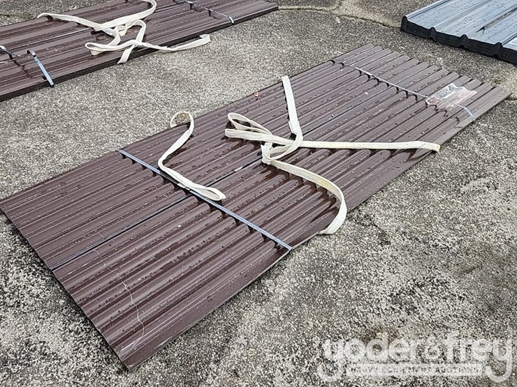 unused-brown-metal-roof-panels-8'-x-3'-(30-of)-image-3