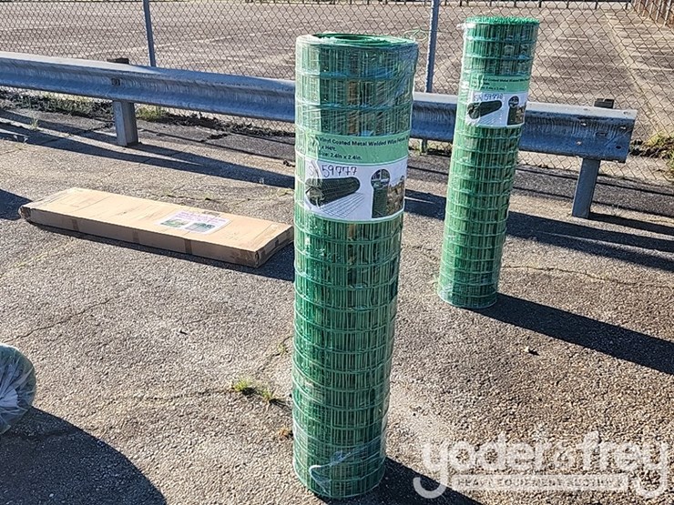 unused-green-vinyl-coated-lawn-fence-image-1