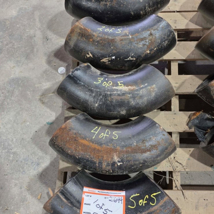 6 1/4 INCH OD 90 DEGREE ELBOWS