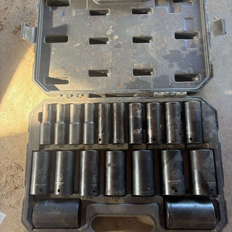 Gear Wrench 1/2'' Impact Sockets, 3/8-1 1/2''