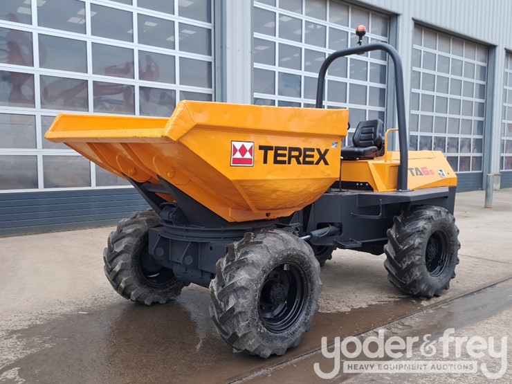 benford-6-ton-swivel-skip-dumper,-roll-bar-image-1