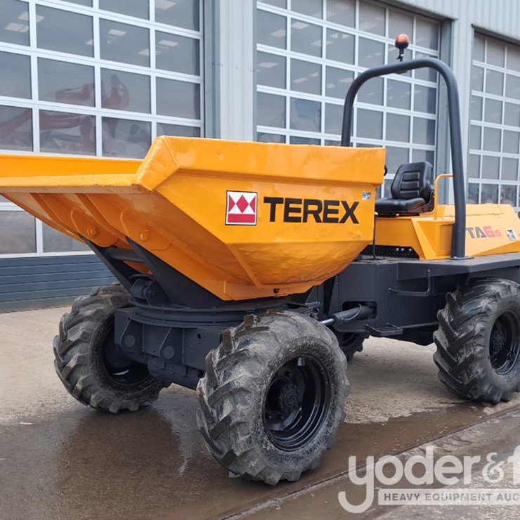 Benford 6 Ton Swivel Skip Dumper, Roll Bar