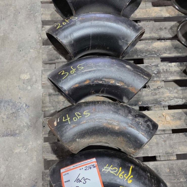 6 1/4 INCH OD 90 DEGREE ELBOWS