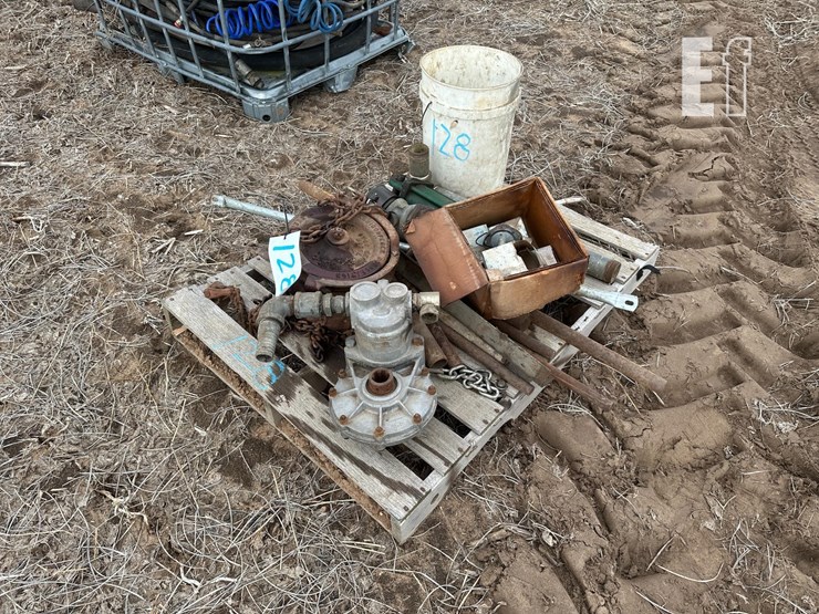 skid-with-chain-hoist,-pump-image-1