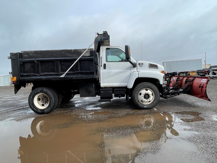 #2015-•-2009-chevy-c7500-single-axle-dump-truck-(has-wi-title)-image-4