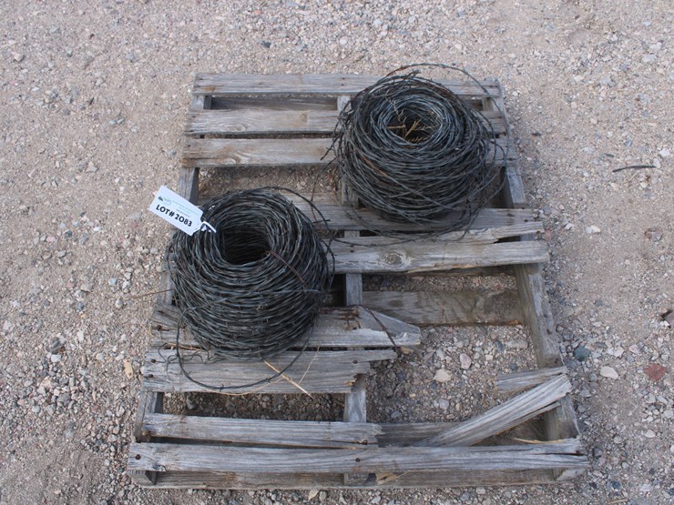 #2083-•-2-rolls-of-used-barb-wire-image-1