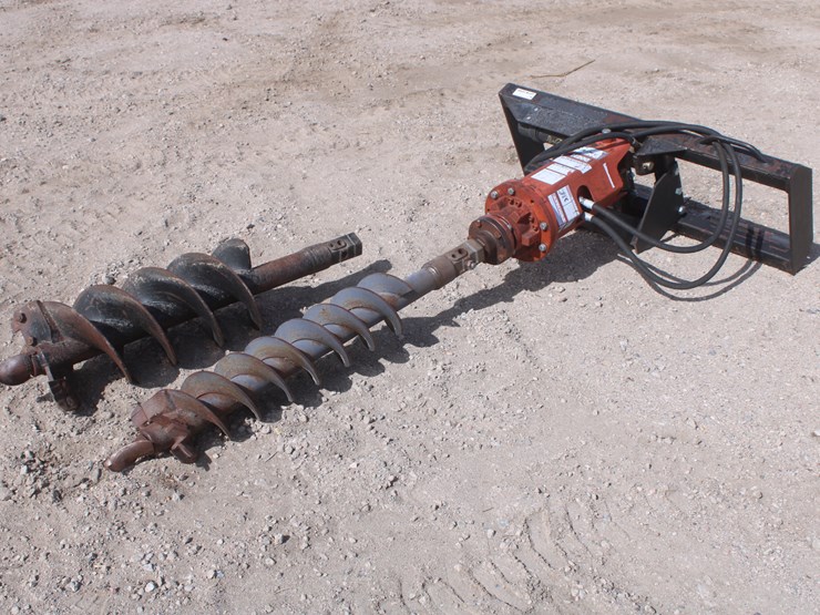 #2099-•-rino-skid-steer-quick-attach-post-hole-digger-image-1