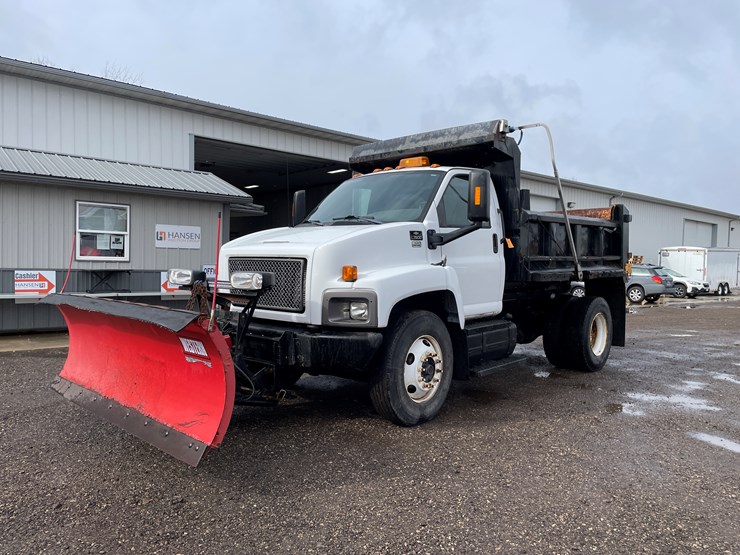 #2015-•-2009-chevy-c7500-single-axle-dump-truck-(has-wi-title)-image-1