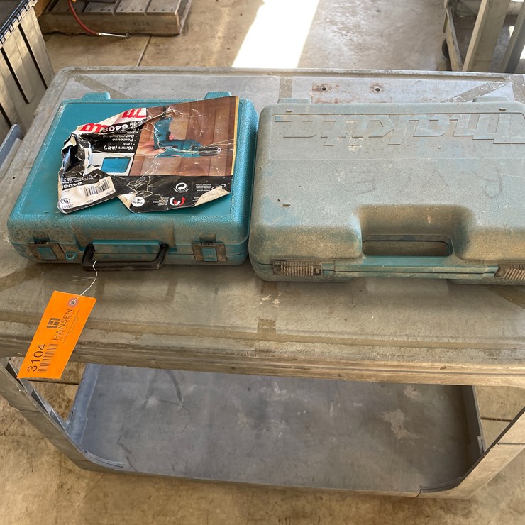 #3104 • (2) Makita Power Tools