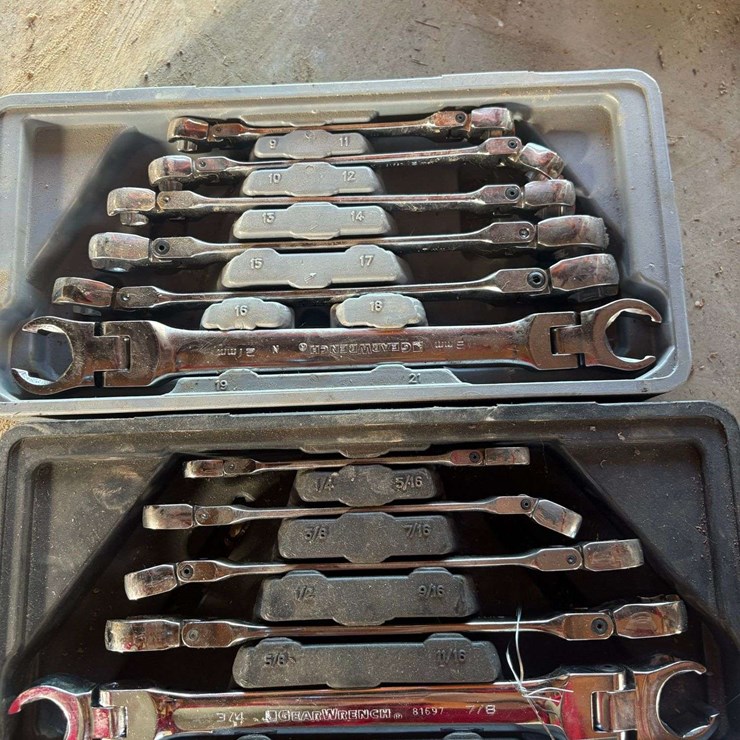 Gearwrench Metric and Standard crow’s feet wrenches