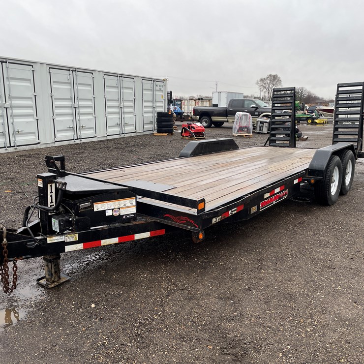 #2007 • 2021 Trailerman Tandem Axle Trailer (Has WI Title)