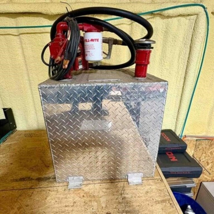 50 GALLON FUEL TANK WITH PUMP