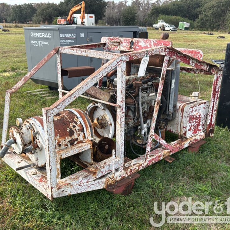 Hydraulic Powerpack, Isuzu Engine (Spares)(Engine sn-686287)