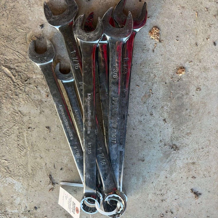 Prograde and Gearwrench Large Standard Wrenches