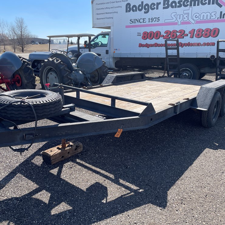 #2024 • 1989 Hudson Tandem Axle Equipment Trailer (Has WI Title)