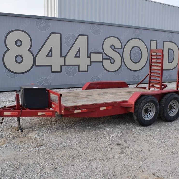 2021 ARCH CARGO TRAILERS 14FT EQUIPMENT TRAILER 43245