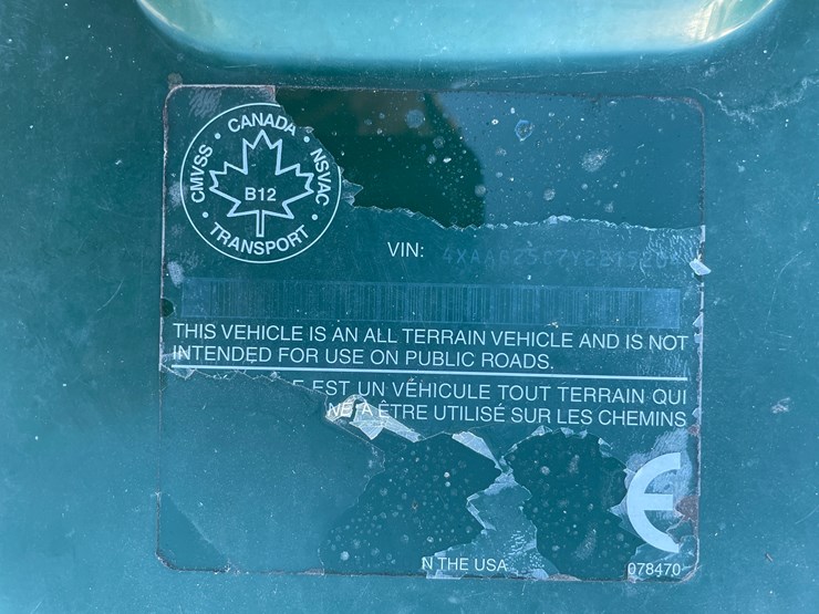 #3108-•-polaris-xplorer-four-wheeler-(no-reg.-card)-image-11