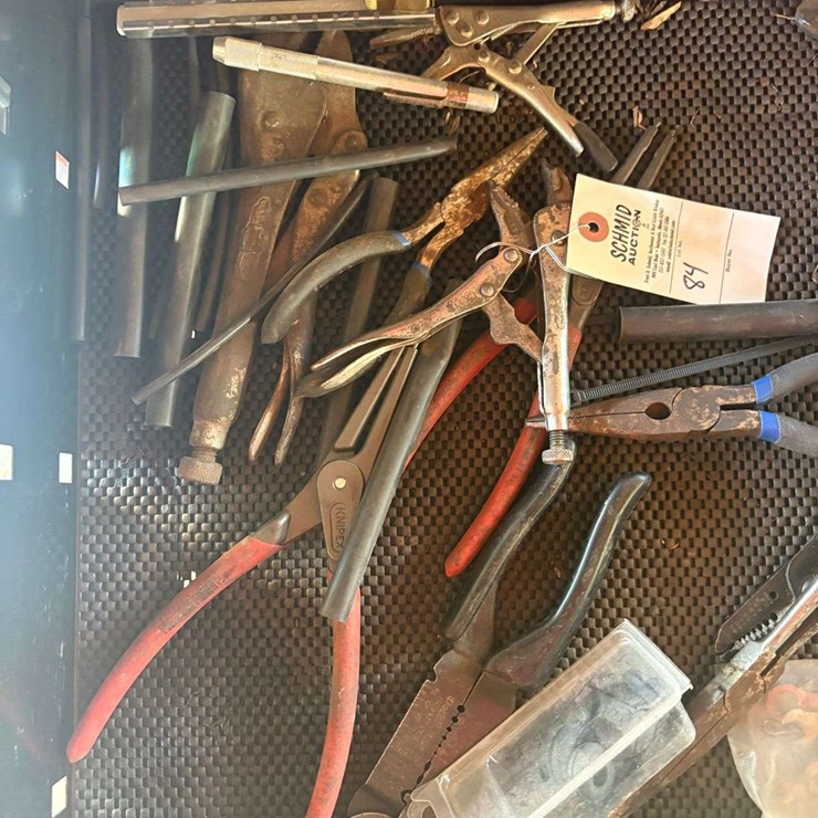 Snap Ring Pliers, Vise Grips, Snips, and Misc