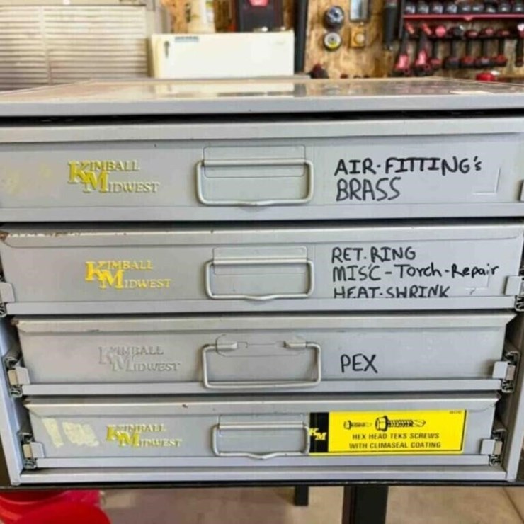 KIMBALL MIDWEST COMPARTMENT BOX