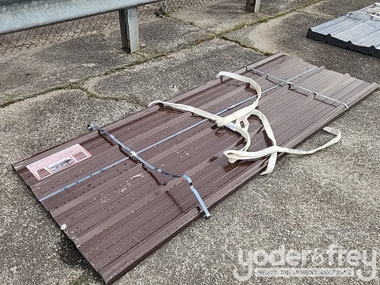 unused-brown-metal-roof-panels-8'-x-3'-(30-of)-image-1