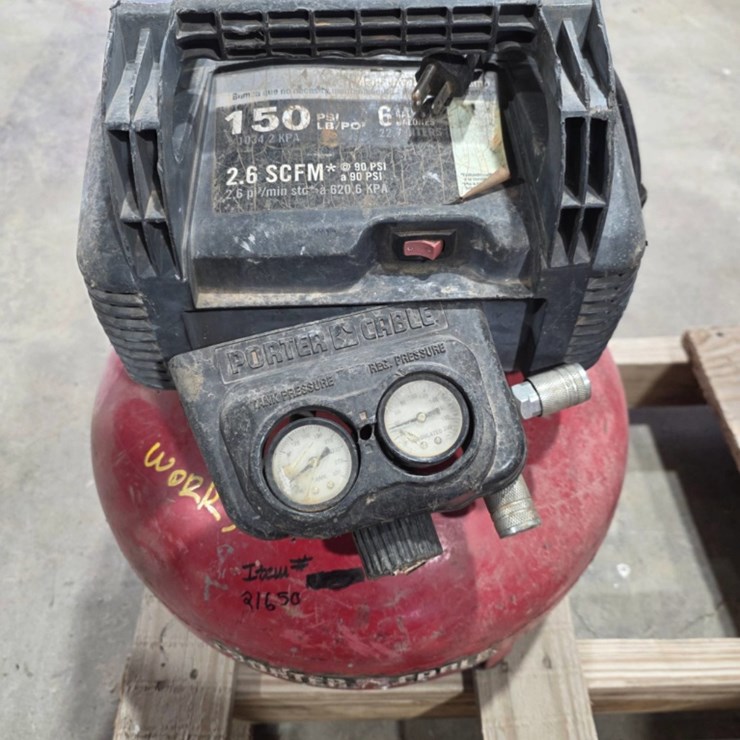 PORTER CABLE AIR COMPRESSOR