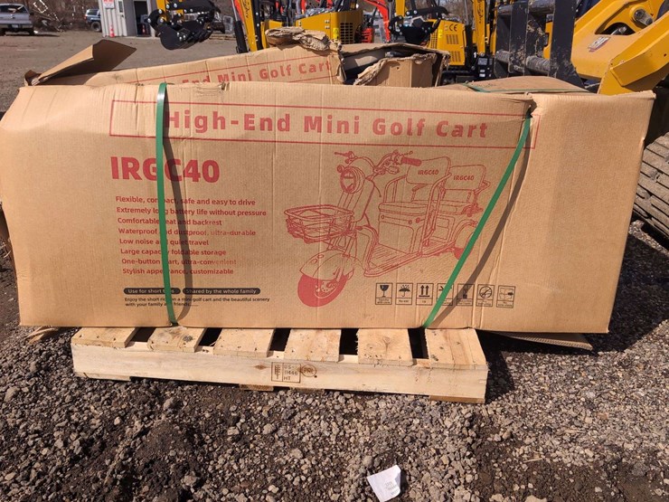 irgc40-high-end-mini-golf-cart---red-image-1