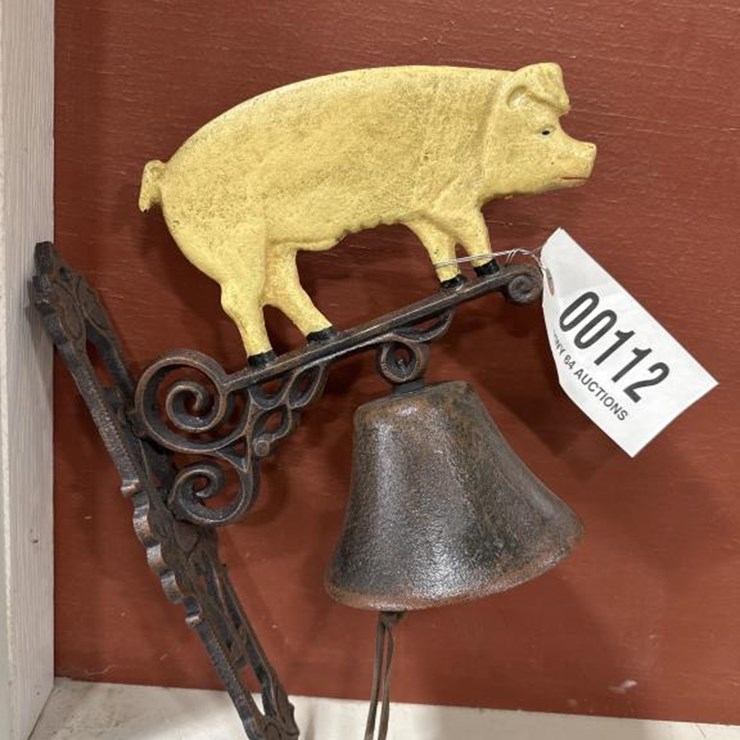 #112 • PIG CAST IRON BELL