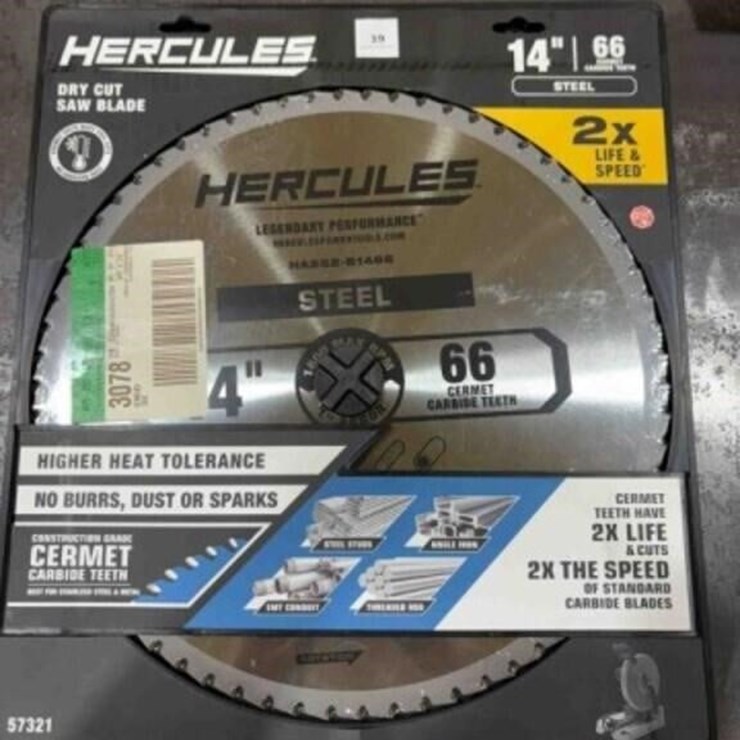 HERCULES 14"DRY CUT SAW BLADE