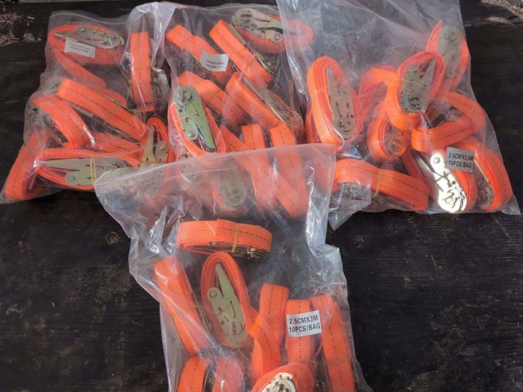 (40)-tie-down-straps---10/each-size-4-sizes---1"-(3.5m,3m,2.5m,-and-1.5m-long)-image-1