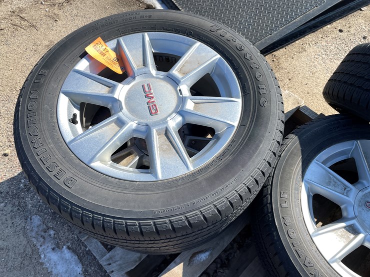#2347-•-(4)-firestone-destination-le-tires-on-gmc-rims-image-5