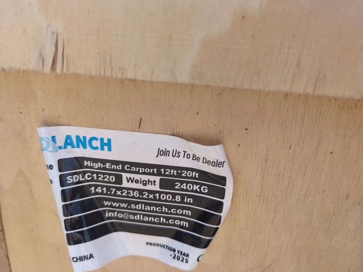 (1)-sdlaunch-sdlc1220---12'-x-20'-high-end-car-port---no-box-image-7