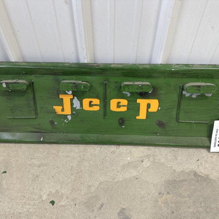 #93 • JEEP TAILGATE METAL SIGN